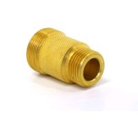 RVS Spoeladapter voor kolf- of compensatorkraan 30 mm