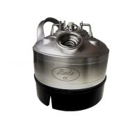 RVS reinigingstank 5 liter met Sankey aansluiting