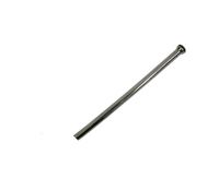 Onderspoelpijp recht 22 cm inclusief wartel messing