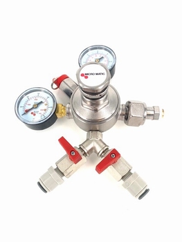 Micromatic Premium CO2-meter 0-3 bar werkdruk 2 bar