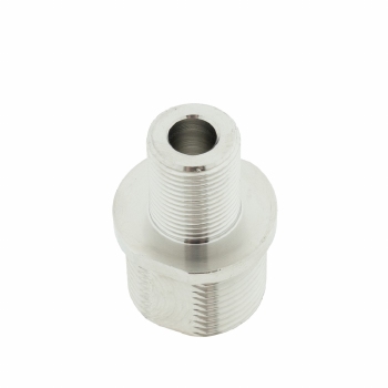 Verloop  3/8 buiten naar 3/4 buiten doorgang 8.5 mm