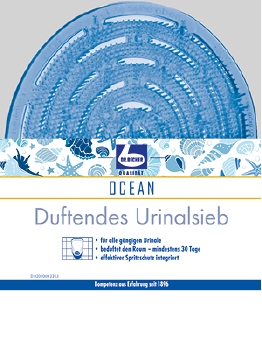 Urinoirzeefmet geur ocean