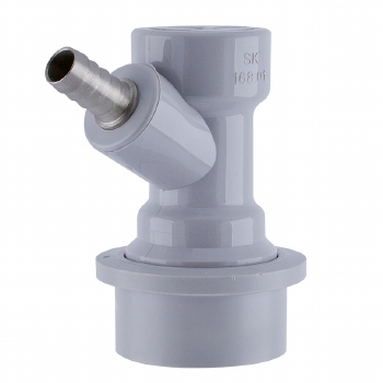 CMB Soda Keg steekkoppeling Gas grijs NC met tulle