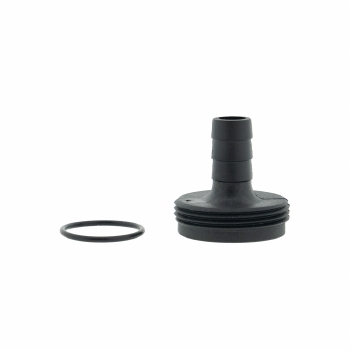 Reinigings adapter Kst 7 mm kpl zwart