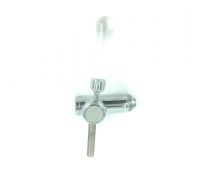 Sun biertapkraan uitloop messsing 8 mm met Flare aansluiting