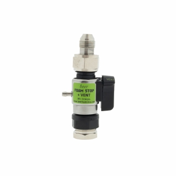 Fobstop met aansluiting jg 3/8 uitgang en 3/8 flare binnen