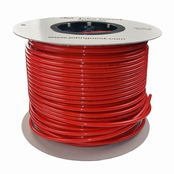 CO2-slang LLDPE rood 4 x 6 PE-0604-0100M-R