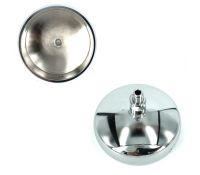 Lenshouder 69 mm met aansluiting achterzijde zwart