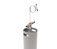 Fustaansluiting Drievlak-G rood voor Flexidraft