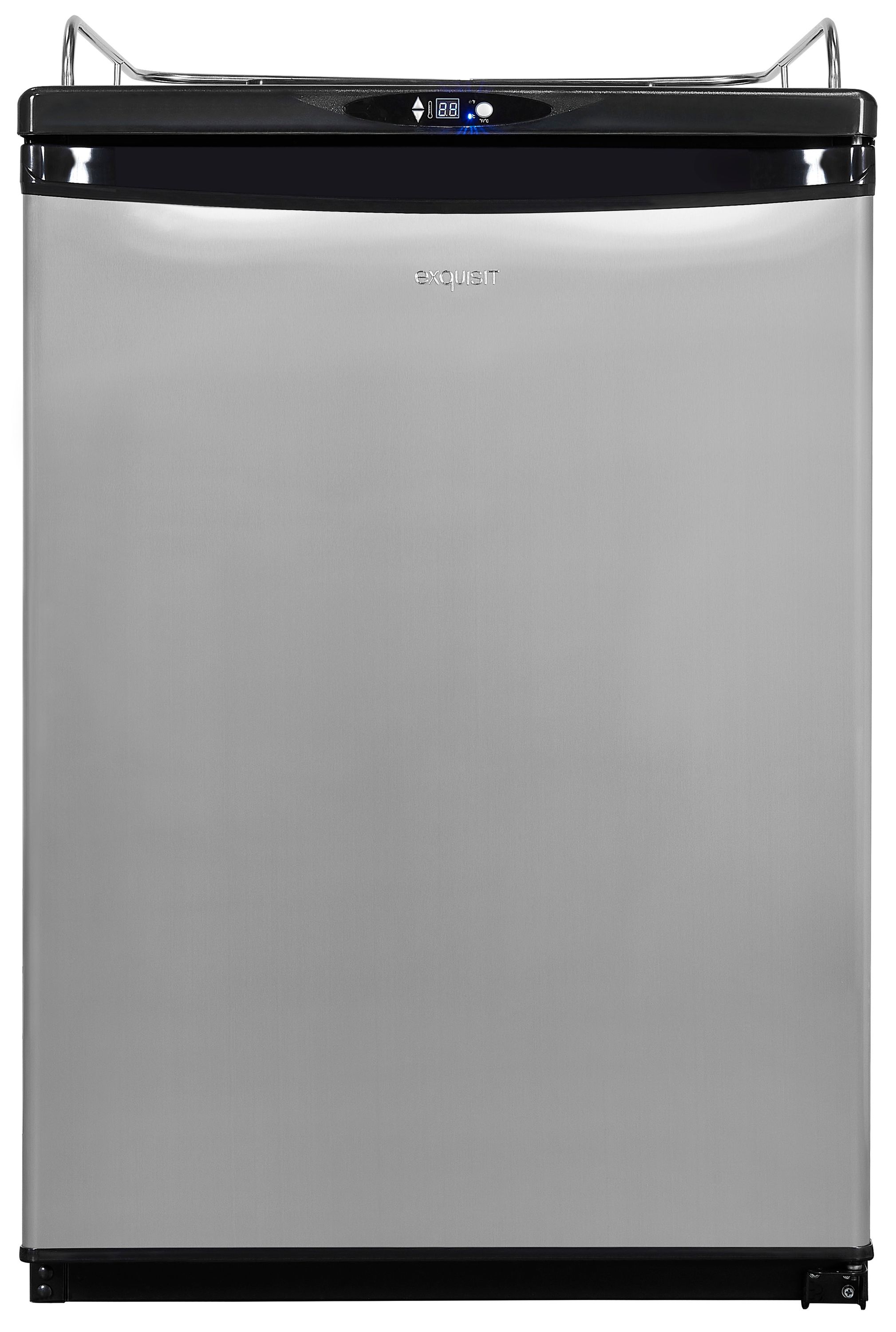 Biertap koelkast Exquisit BK 160  met rvs front deur1 kraans