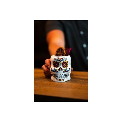 Calavera skull glas 45cl