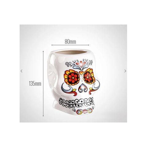 Calavera skull glas 45cl