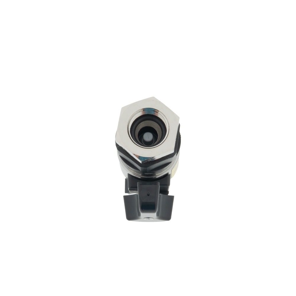 Fobstop met aansluiting 3/8 flare uitgang en 5/8 binnen