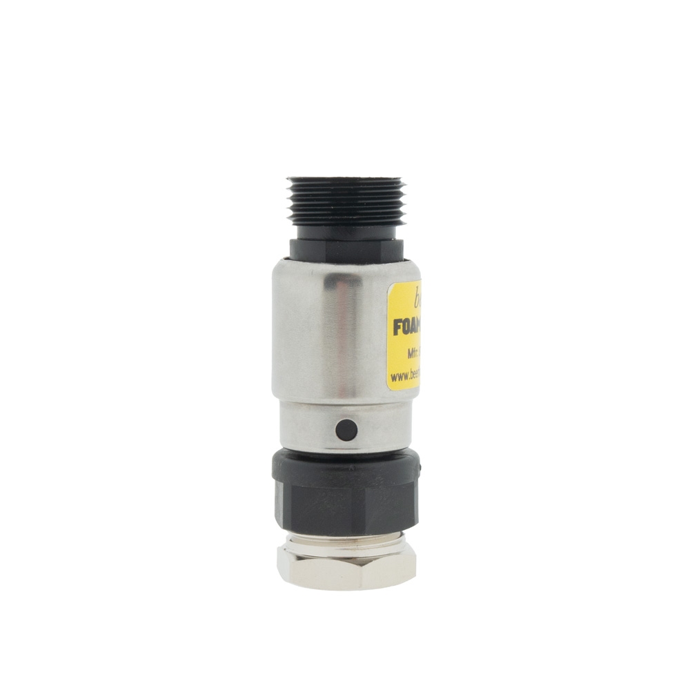 Fobstop met aansluiting 3/8 flare uitgang en 5/8 binnen