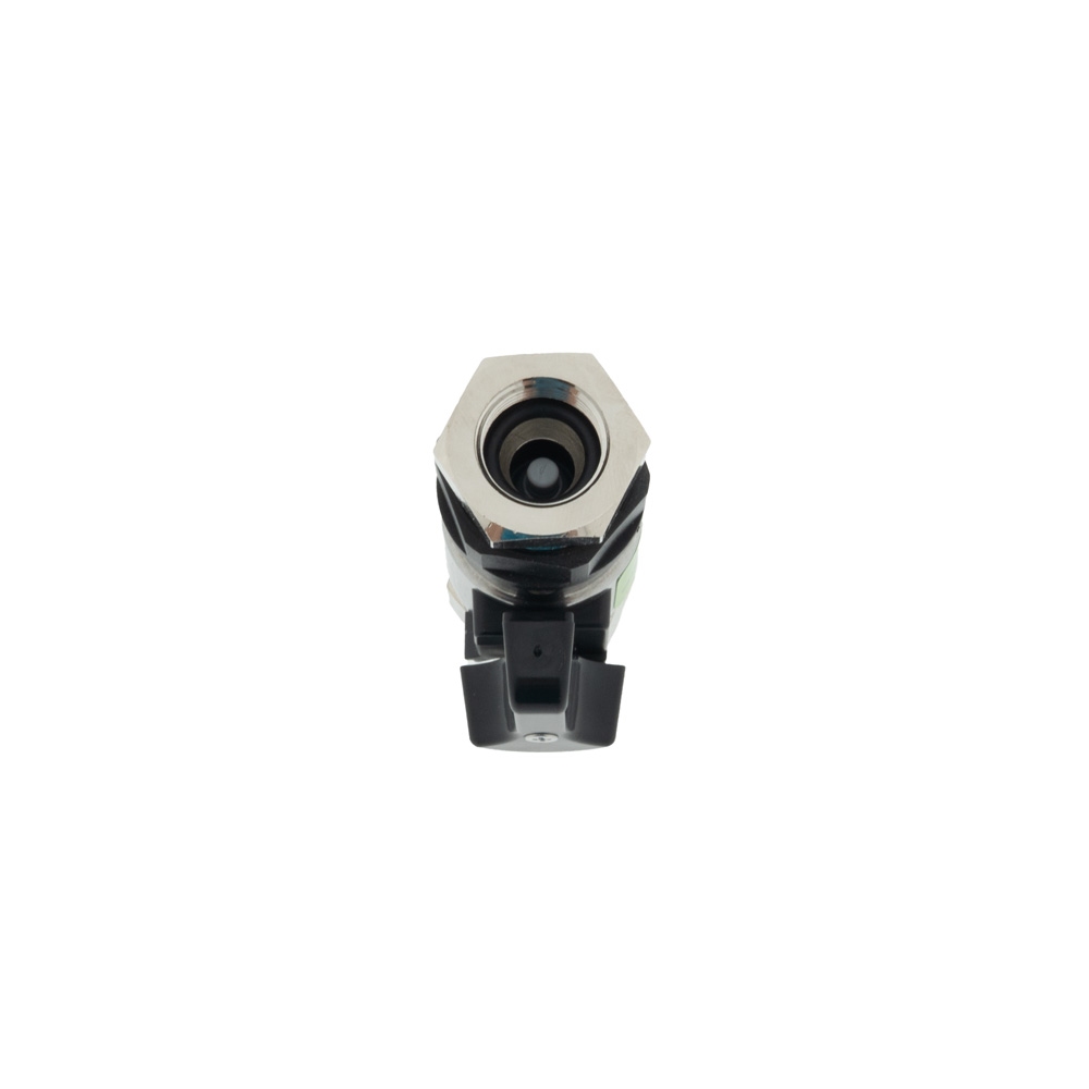 Fobstop met aansluiting jg 3/8 uitgang en 3/8 flare binnen
