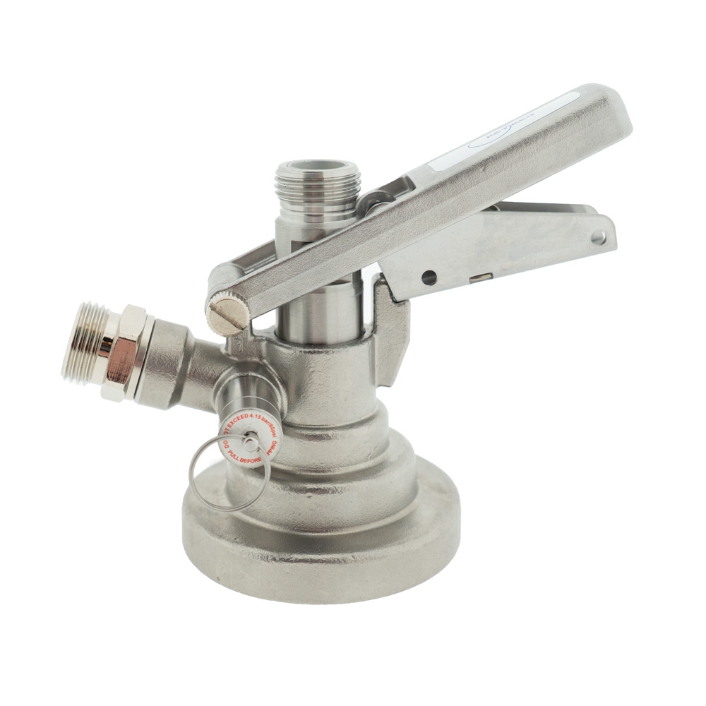 Fustaansluiting DSI Key Keg rechte uitgang bier