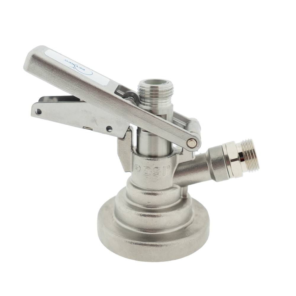 Fustaansluiting DSI Key Keg rechte uitgang bier