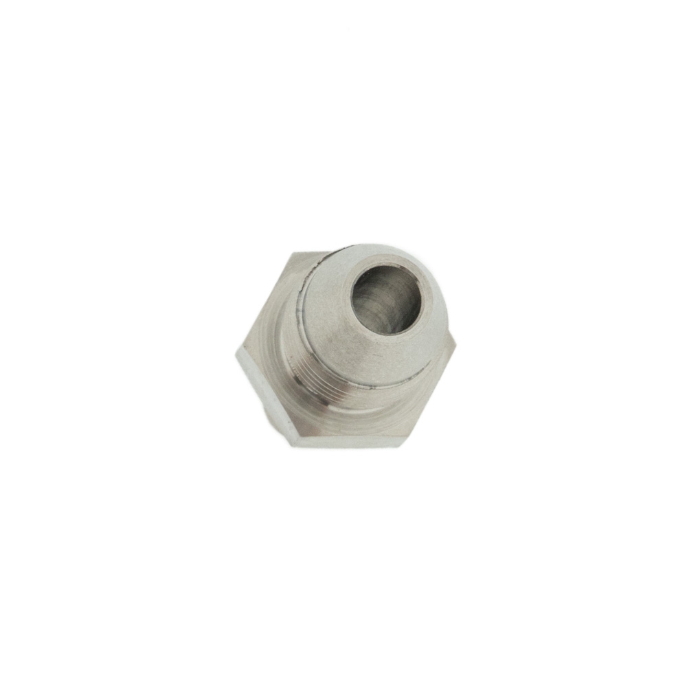 JG slangpilaar 3/8 RVS naar 3/8 Flare buitendraad