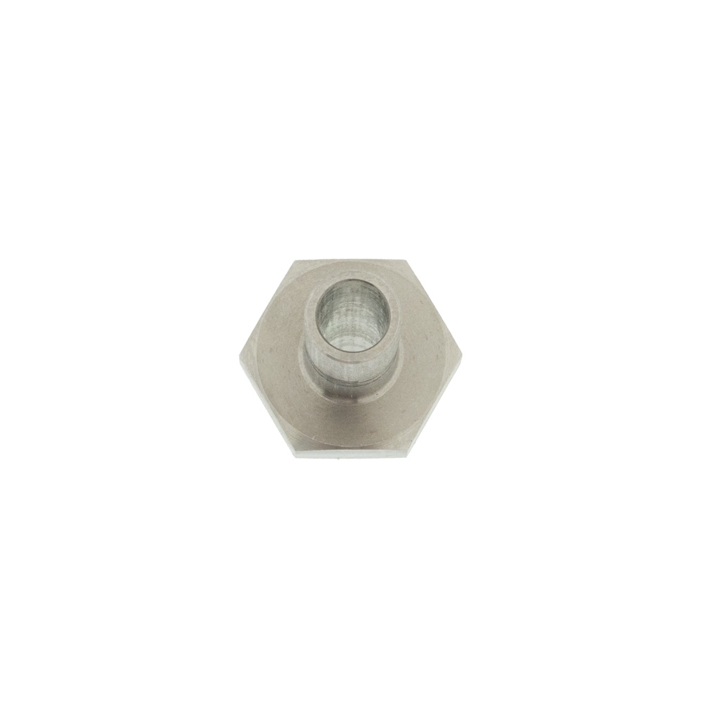 JG slangpilaar 3/8 RVS naar 3/8 Flare buitendraad