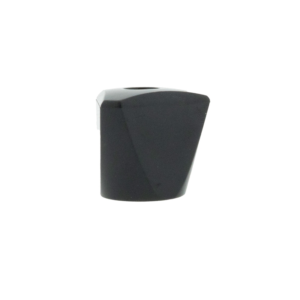 Knop zwart