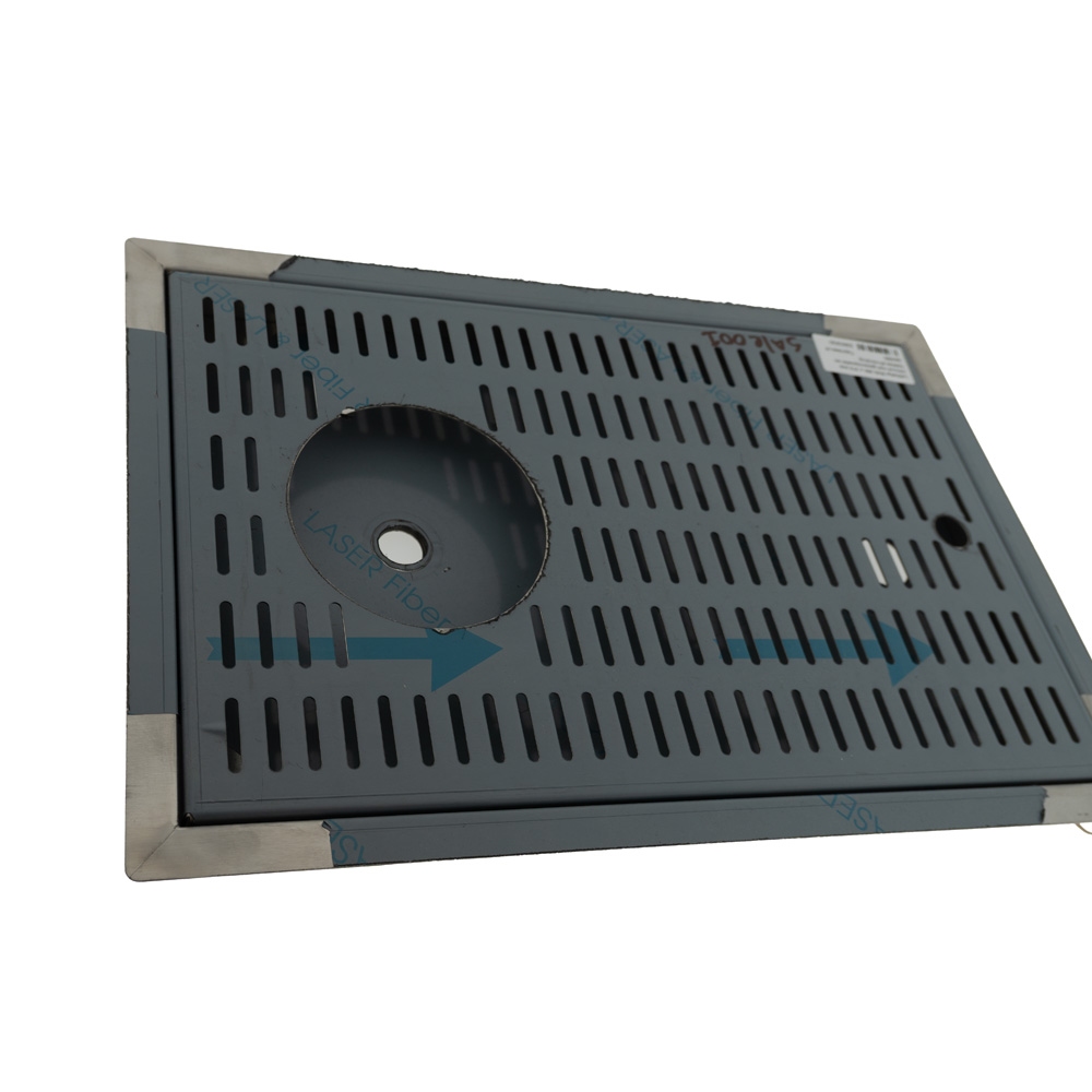 Lekbakje RVS 480 x 313 mm inbouw met glazenspoeler Schade Zie fotos
