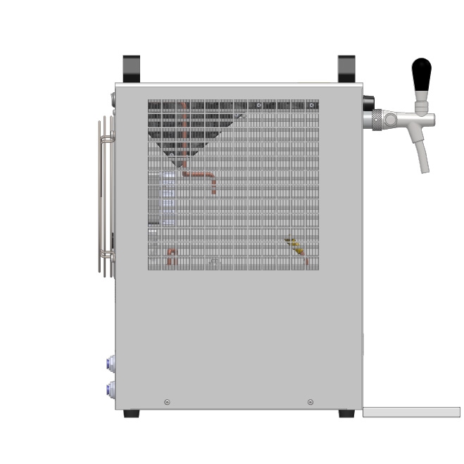 Lindr Kontakt 155 K 2-kraans met luchtcompressor