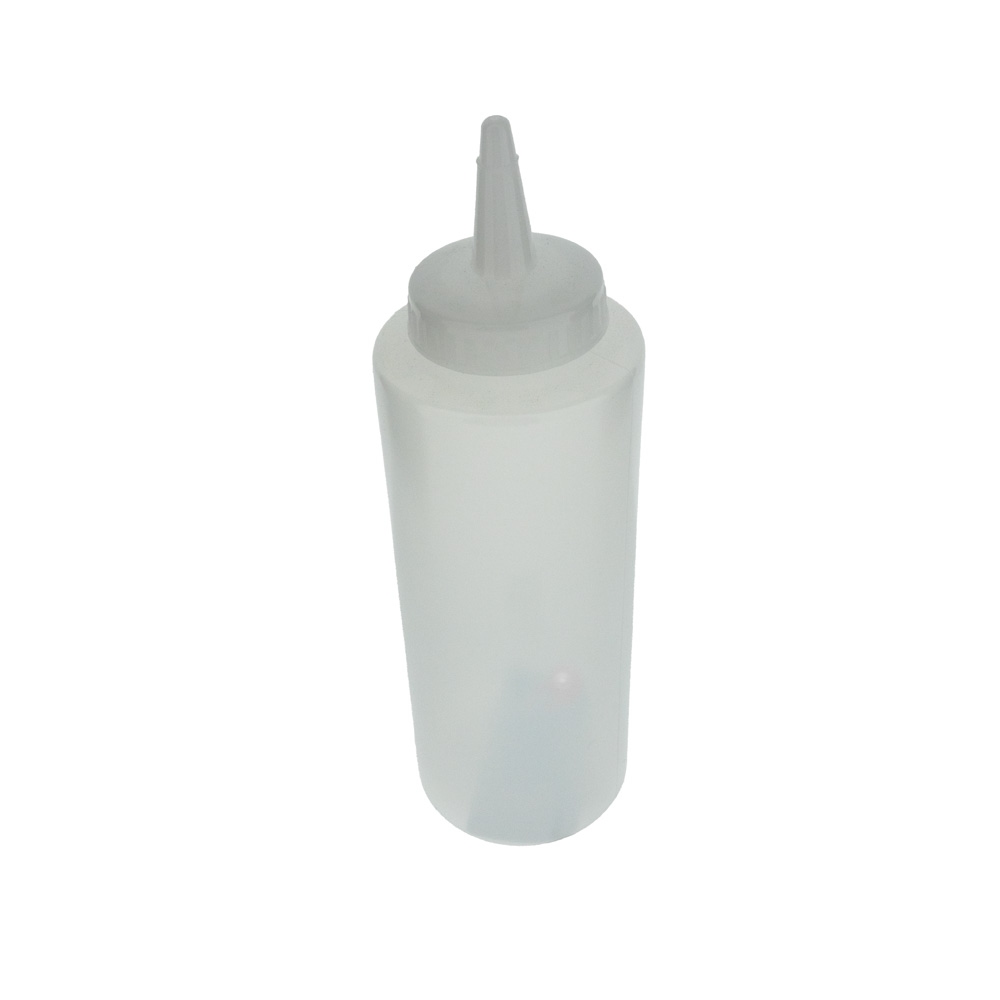 Plastic knijpfles 24oz helder