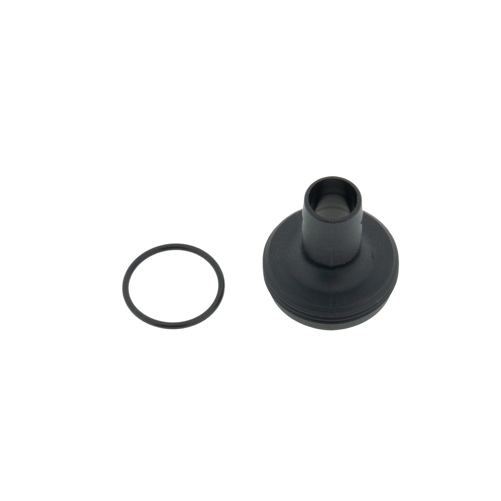 Reinigings adapter KST 10 mm kpl zwart