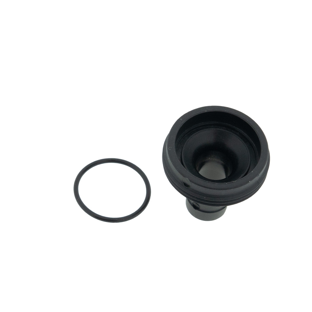 Reinigings adapter KST 10 mm kpl zwart