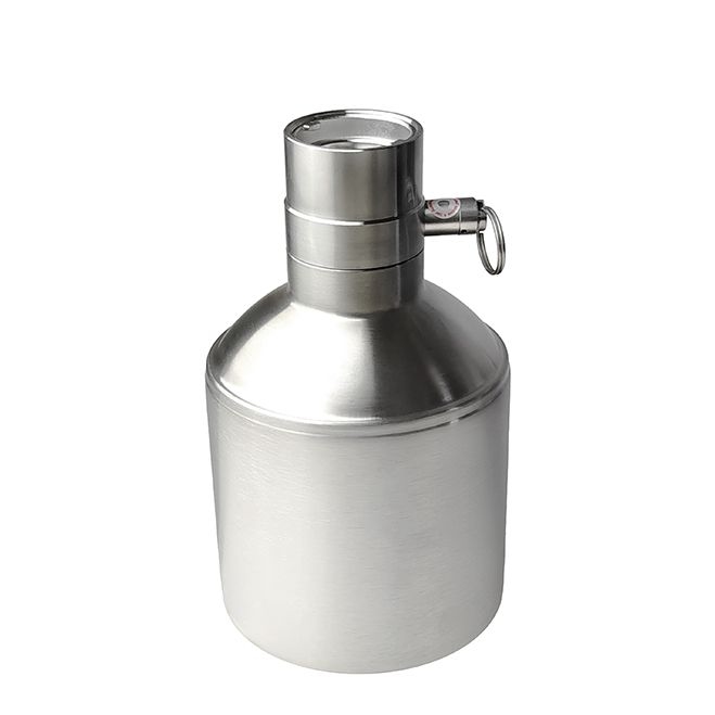 Reinigingsset 2 liter RVS tank Sankey-S RVS aansluiting