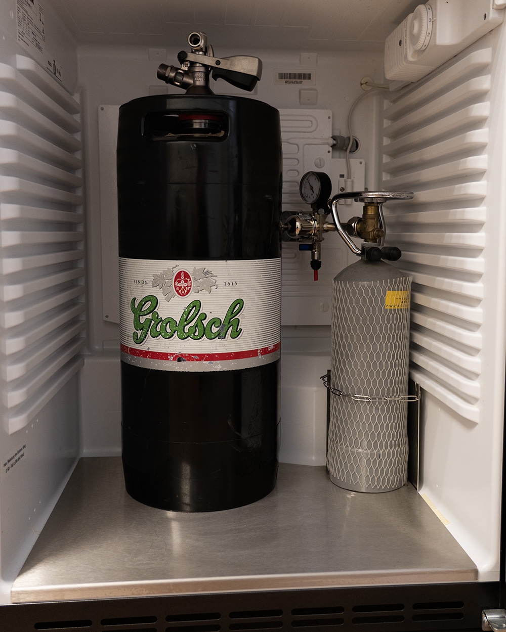 RVS Bodem met CO2 houder