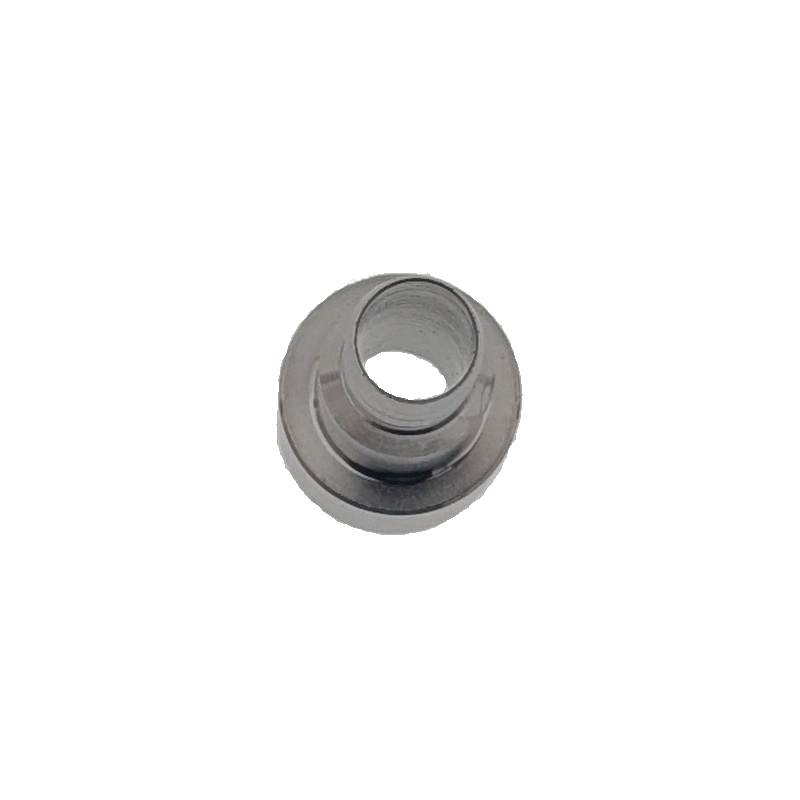 Slangtule recht  binnendiameter ø 6,8 mm hoog 40 mm RVS