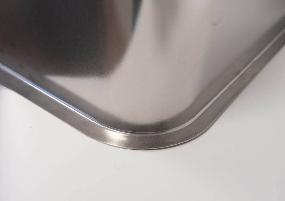 Spoelbak inlas LCL-2021 RVS 400 x 400 x 250 mm diep Schade Zie fotos