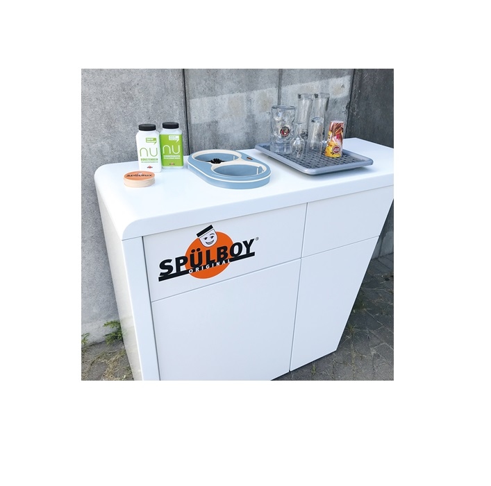 Spoelboy NU Pro Iceblue glazenspoeler