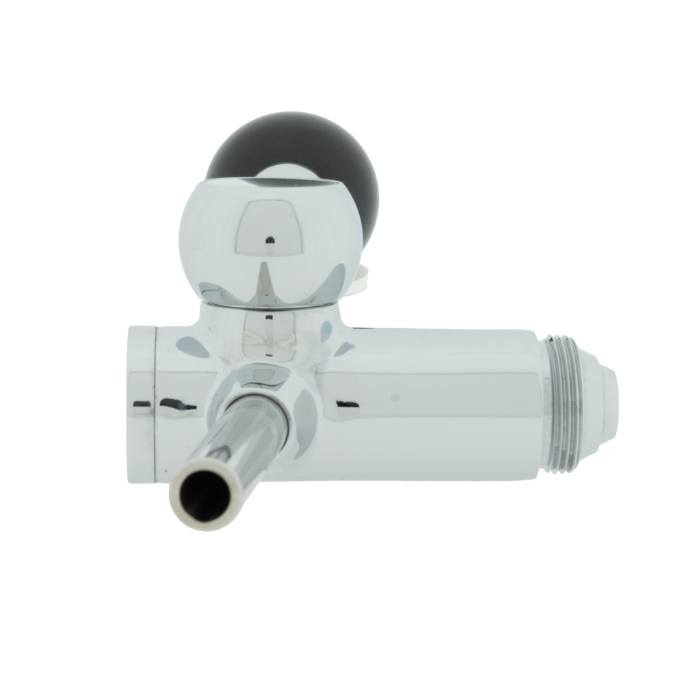 Sun biertapkraan chroom uitloop 8 mm met Flare aansluiting