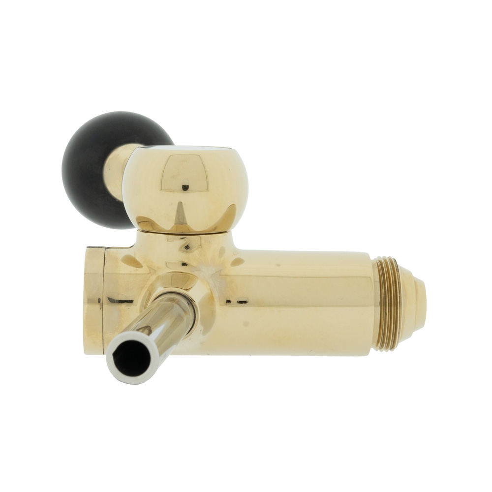 Sun biertapkraan uitloop messsing 8 mm met Flare aansluiting