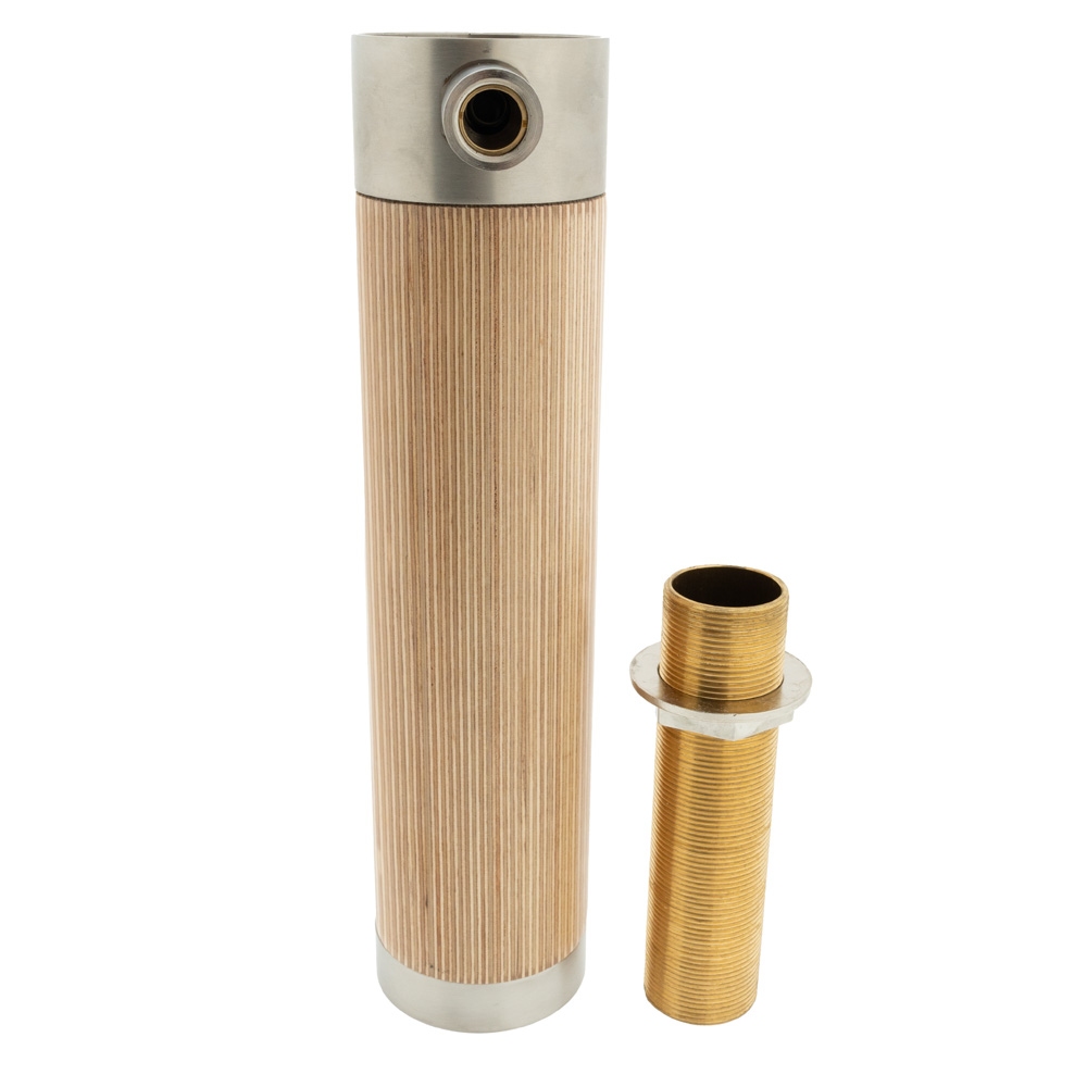 Tapzuil Granada wood mat 1 kraans