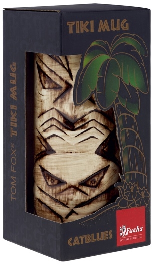 Tiki Mug Catblues