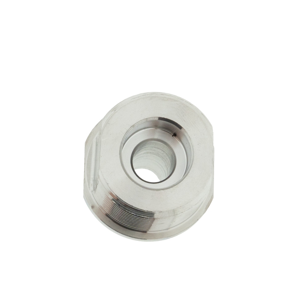 Verloop  3/8 buiten naar 3/4 buiten doorgang 8.5 mm