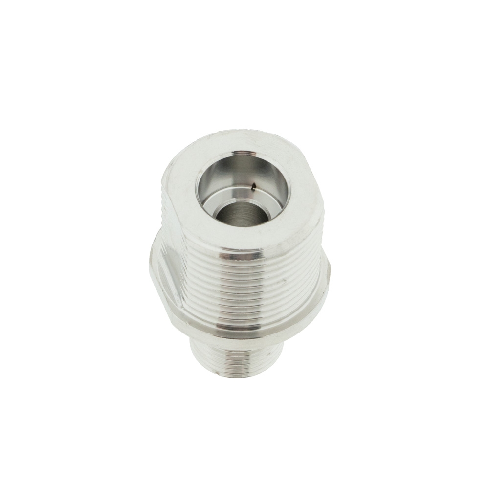 Verloop  3/8 buiten naar 3/4 buiten doorgang 8.5 mm