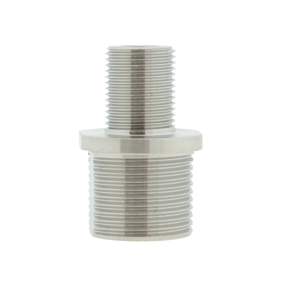Verloop  3/8 buiten naar 3/4 buiten doorgang 8.5 mm