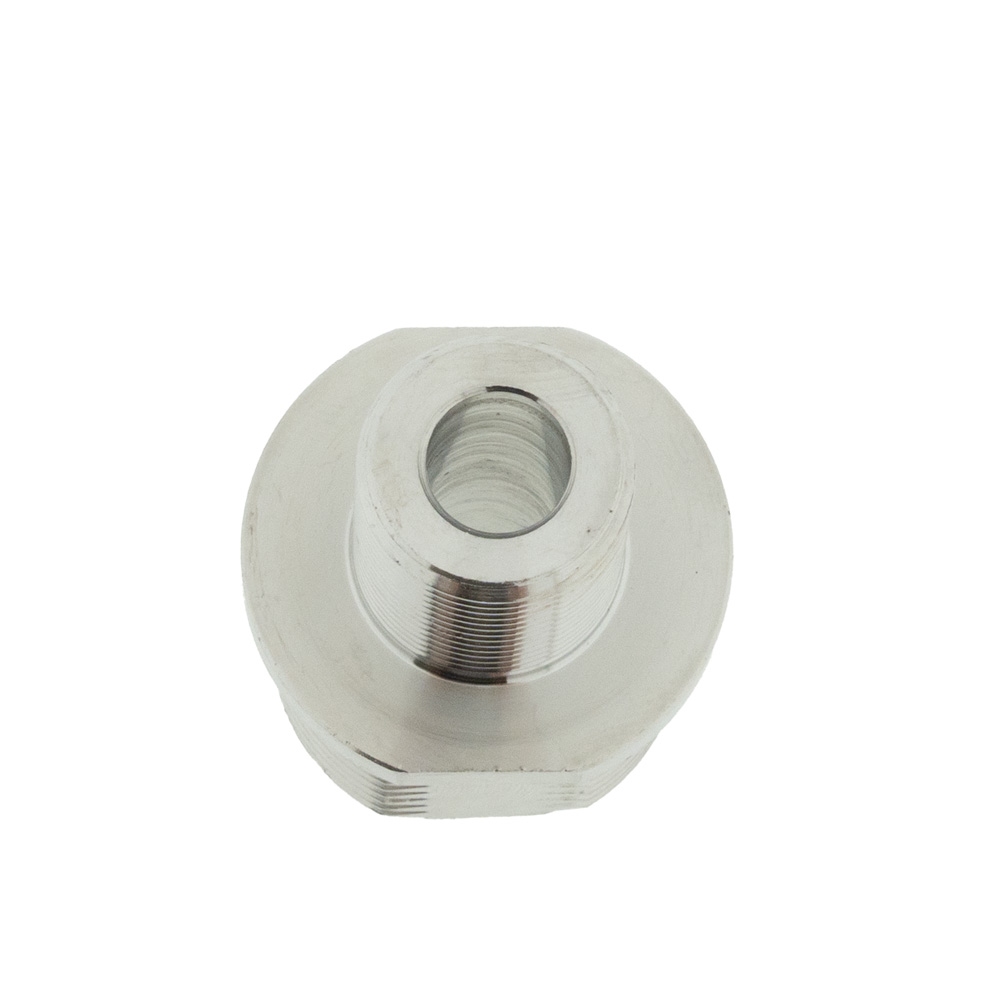 Verloop  3/8 buiten naar 3/4 buiten doorgang 8.5 mm