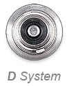 Aansluiting D-systeem voor Micromatic RVS tanks 18 liter