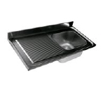 Spoeltafelblad 1200 X 600 mm LSI-6112-000 afdruip links