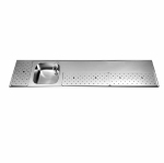 Franke ST-BB 230-1 lekblad met spoelbak links