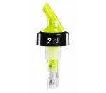 Kogelmaatschenker Compact met kraag neon geel 2 cl