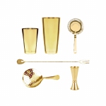 Cocktailtools boxset goud