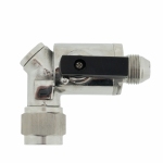 VBMTAPT haakse kogelafsluitkraan RVS