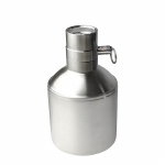 RVS 304 2 liter tank met sankey aansluiting