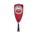 Amstel tapknop kunststof chroom schroefdraad M10 ,3/8 en 1/4W.W